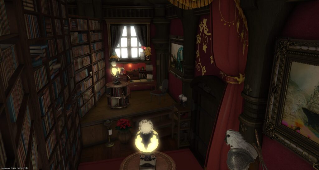 FF14ハウジング小上がり　上品さを兼ね備えたレイアウト例