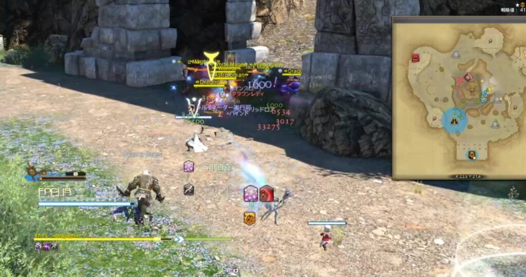 FF14フロントライン 初心者が意識すべき前線での安全な立ち位置