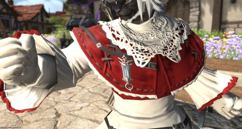 FF14 ロスガル ミラプリ エアルームヒーラーチュニック胸部装飾 染色:ダラガブレッド